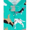 image:imageSimple Joys by Carters Babys 3 pack Snug Fit Footless Cotton PajamasNavy SpaceRust StripeTurquoise Green Dogs