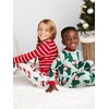 image:imageSimple Joys by Carters Unisex Child Holiday Loosefit Flame Resistant Fleece Footed PajamasLight Grey SantaMint Green Christmas Print