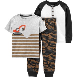 image:imageSimple Joys by Carters Baby Boys 3piece Playwear SetConstructionCamo