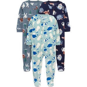 image:imageSimple Joys by Carters Baby Boys LooseFit Flame Resistant Fleece Footed PajamasSnowman Yeti Mugs