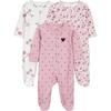 image:imageSimple Joys by Carters Baby 3Pack Neutral Sleep and PlayCherry Heart