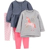 Denim/Grey Unicorn/Light Pink/Pink
