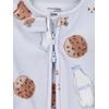 image:imageSimple Joys by Carters Baby Boys 2pack Fleece Footed Sleep and PlayBaby and Toddler SleepersMilk and Cookies