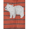 image:imageSimple Joys by Carters Baby Boys 2pack Fleece Footed Sleep and PlayBaby and Toddler SleepersRust StripeSpruce Green Forest Animals