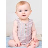 image:imageSimple Joys by Carters Baby Boys Button Rompers Pack of 2NavyRed Stripe