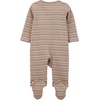 image:imageSimple Joys by Carters Unisex Baby 2way Zip Thermal Footed Sleep and Play Pack of 2Brown Farm