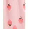 image:imageSimple Joys by Carters Baby Boys 2 Pack JumpsuitsPink StrawberriesWhite Vertical Stripe