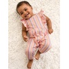 image:imageSimple Joys by Carters Baby Boys 2 Pack JumpsuitsPink StrawberriesWhite Vertical Stripe