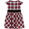 image:imageSimple Joys by Carters Baby Girls 2piece Special Occasion Dress and Cardigan SetBlackRed Plaid