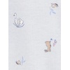 image:imageSimple Joys by Carters Baby Girls 2way Zip Thermal Footed Sleep and Play Pack of 2Floral Goose