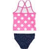 image:imageSimple Joys by Carters Baby Girls 3Piece Assorted Rashguard SetsNavy DotsPink Polka DotSea Life