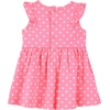 image:imageSimple Joys by Carters Baby Girls 3pack Romper Sunsuit and DressPink DotsWhite FloralYellow Bird