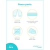 image:imageSimple Joys by Carters Baby Girls 4Pack Fleece PantsCasual PantsCharcoal DotsOrangePinkWhite