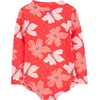 image:imageSimple Joys by Carters Baby Girls Long Sleeve Zipper One Piece SwimsuitPink Floral