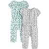 Mint Green Hearts/White Dots