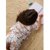 image:imageSimple Joys by Carters BabyGirls 2Pack ShortSleeve Tee ShirtsBrown DotsDenimWhite Floral
