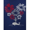 image:imageSimple Joys by Carters BabyGirls 2Pack ShortSleeve Tee ShirtsFloralFireworks