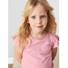 image:imageSimple Joys by Carters BabyGirls 2Pack ShortSleeve Tee ShirtsPink  FloralDots