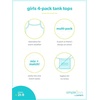 image:imageSimple Joys by Carters Girls Tank TopsPinkHeatherBlue