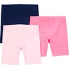 image:imageSimple Joys by Carters Baby Girls Bike ShortsPinkNavy