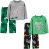 image:imageSimple Joys by Carters Boys 4 piece Pajama SetDinosaurs