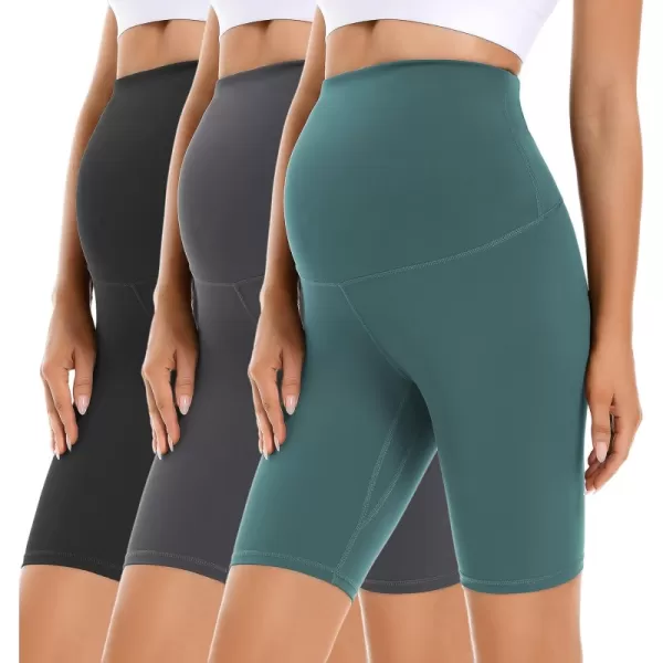 A 3pack Black+grey+ins Green Premium 9