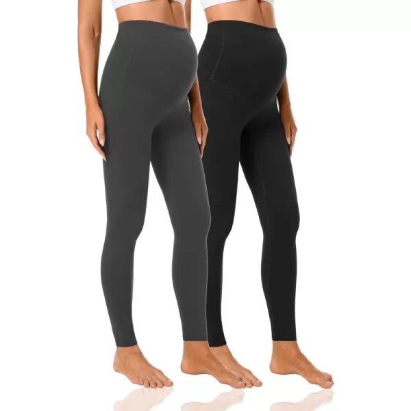 2 Pack - Black/Grey