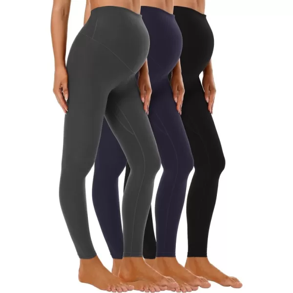 3pack Black+grey+navy, 89#