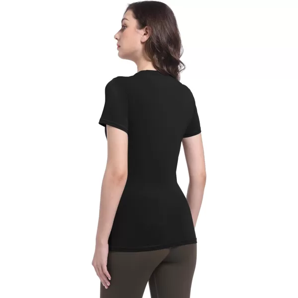 Foucome Maternity Workout Tops Side Ruched Short Sleeve Pregnancy T Shirts Casual Athletic Yoga Gym Basic Tops