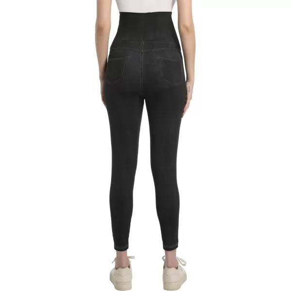 Foucome Maternity Jeans Over The Belly Slim Stretchy Skinny Pants Pregnancy Jeggings for Women