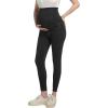 imageFoucome Maternity Jeans Over The Belly Trendy Stretch Skinny Denim Pants Pregnancy Jeggings with PocketsBlack