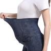imageFoucome Maternity Jeans Over The Belly Trendy Stretch Skinny Denim Pants Pregnancy Jeggings with PocketsDark Blue
