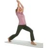 imageFoucome Womens Maternity Flare Leggings Bootcut Pregnancy Yoga Pants with PocketsGreen