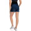 imageFoucome Womens Maternity Jean Shorts Fit Belly Denim Shorts Pregnancy Summer Casual Short Pants48 Dark Blue