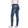 imageFoucome Womens Maternity Jeans Under The Belly Slim Stretchy Skinny Jeggings Comfy Pregnancy Denim PantsDark Blue