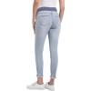 imageFoucome Womens Maternity Jeans Under The Belly Slim Stretchy Skinny Jeggings Comfy Pregnancy Denim PantsLight Blue