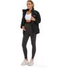 imageFoucome Fleece Lined Maternity Leggings Over The Belly Pregnancy Winter Thermal Warm Workout Yoga PantsGrey
