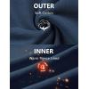 imageFoucome Maternity Fleece Lined Pants Winter Thermal Pregnancy Joggers Comfy Casual SweatpantsBlue