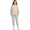 imageFoucome Maternity Fleece Lined Pants Winter Thermal Pregnancy Joggers Comfy Casual SweatpantsGrey