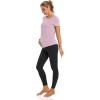 imageFoucome Womens Maternity Fleece Lined Leggings with Pockets Over The Belly Pregnancy Winter Warm Workout Yoga PantsBlack