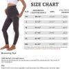 imageFoucome Womens Maternity Fleece Lined Leggings with Pockets Over The Belly Pregnancy Winter Warm Workout Yoga PantsGrey
