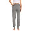 imageFoucome Womens Maternity Pants Comfy Lounge Workout Leggings Underbelly Stretchy Pregnancy Joggers SweatpantsHeather Grey