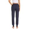 imageFoucome Womens Maternity Pants Comfy Lounge Workout Leggings Underbelly Stretchy Pregnancy Joggers SweatpantsNavy Blue