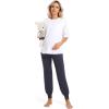 imageFoucome Womens Maternity Pants Comfy Lounge Workout Leggings Underbelly Stretchy Pregnancy Joggers SweatpantsNavy Blue