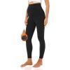 imageFoucome Fleece Lined Maternity Leggings Over The Belly Pregnancy Winter Thermal Warm Workout Yoga PantsBlack