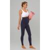 imageFoucome Womens Maternity Leggings Over The Belly Pregnancy Active Workout Yoga Tights Pants2pack  Blacknavy