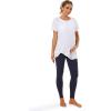 imageFoucome Womens Maternity Leggings Over The Belly Pregnancy Active Workout Yoga Tights Pants2pack  Blacknavy