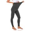 imageFoucome Womens Maternity Leggings Over The Belly Pregnancy Active Workout Yoga Tights Pants3pack  Blackgreynavy