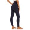 imageFoucome Womens Maternity Leggings Over The Belly Pregnancy Yoga Pants Workout Athletic Leggings3pack Black2navy  89