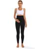 imageFoucome Womens Maternity Leggings Over The Belly Pregnancy Yoga Pants Workout Athletic Leggings3pack Blackgreynavy  89